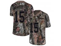 #15 Limited N'Keal Harry Camo Football Men's Jersey New England Patriots Rush Realtree