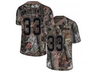 #33 Limited Joejuan Williams Camo Football Men's Jersey New England Patriots Rush Realtree