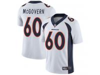 #60 Limited Connor McGovern White Football Road Youth Jersey Denver Broncos Vapor Untouchable