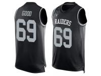 #69 Denzelle Good Black Football Men's Jersey Oakland Raiders Player Name & Number Tank Top