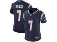 #7 Limited Jake Bailey Navy Blue Football Home Women's Jersey New England Patriots Vapor Untouchable