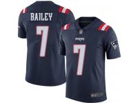 #7 Limited Jake Bailey Navy Blue Football Men's Jersey New England Patriots Rush Vapor Untouchable