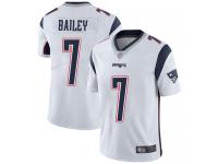 #7 Limited Jake Bailey White Football Road Men's Jersey New England Patriots Vapor Untouchable