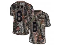 #8 Limited Jamie Collins Camo Football Men's Jersey New England Patriots Rush Realtree