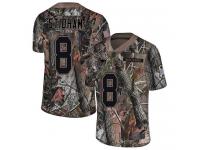 #8 Limited Jarrett Stidham Camo Football Men's Jersey New England Patriots Rush Realtree