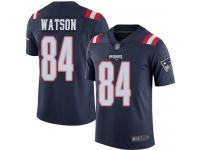 #84 Limited Benjamin Watson Navy Blue Football Men's Jersey New England Patriots Rush Vapor Untouchable