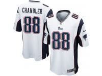 #88 Scott Chandler New England Patriots Road Jersey _ Nike Youth White NFL Game