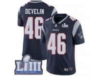 #92 Limited James Harrison Navy Blue Football Men's Jersey New England Patriots Rush Vapor Untouchable 100th Season