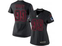 #99 Dominique Easley New England Patriots Jersey _ Nike Women's Black Impact NFL Game