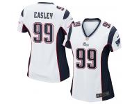 #99 Dominique Easley New England Patriots Road Jersey _ Nike Women's White NFL Game