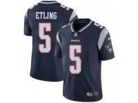 Danny Etling Men's Limited Navy Blue Jersey Nike NFL New England Patriots Vapor Untouchable Home #5