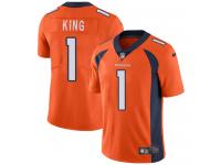 Denver Broncos Marquette King Youth Limited Orange Nike Jersey - #1 NFL Vapor Untouchable Home