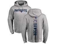 Duke Dawson Ash _ Nike NFL New England Patriots Pullover Hoodie Backer #29