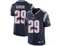 Duke Dawson Men Limited Navy Blue Jersey_ Nike NFL New England Patriots Vapor Untouchable Home #29