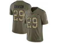 Duke Dawson Men Limited Olive Camo Jersey_ Nike NFL New England Patriots 2017 Salute to Service #29