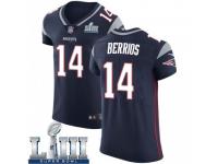 Elite Men's Braxton Berrios New England Patriots Nike Team Color Super Bowl LIII Vapor Untouchable Jersey - Navy