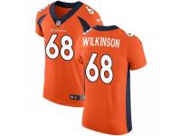 Elite Men's Elijah Wilkinson Denver Broncos Nike Team Color Vapor Untouchable Jersey - Orange