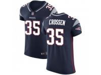 Elite Men's Keion Crossen New England Patriots Nike Team Color Vapor Untouchable Jersey - Navy