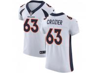 Elite Men's Ryan Crozier Denver Broncos Nike Vapor Untouchable Jersey - White