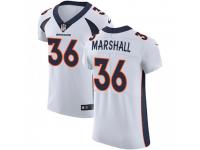 Elite Men's Trey Marshall Denver Broncos Nike Vapor Untouchable Jersey - White