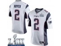 Game Men's Brian Hoyer New England Patriots Nike Super Bowl LIII Jersey - White