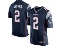 Game Men's Brian Hoyer New England Patriots Nike Team Color Jersey - Navy Blue