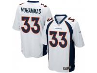 Game Men's Khalfani Muhammad Denver Broncos Nike Jersey - White