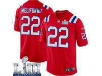 Game Men's Obi Melifonwu New England Patriots Nike Alternate Super Bowl LIII Jersey - Red