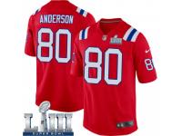 Game Men's Stephen Anderson New England Patriots Nike Alternate Super Bowl LIII Jersey - Red