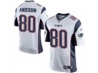 Game Men's Stephen Anderson New England Patriots Nike Jersey - White