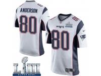 Game Men's Stephen Anderson New England Patriots Nike Super Bowl LIII Jersey - White