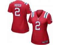 Game Women's Brian Hoyer New England Patriots Nike Alternate Jersey - Red