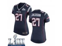 Game Women's J.C. Jackson New England Patriots Nike Team Color Super Bowl LIII Jersey - Navy Blue