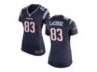 Game Women's Matt LaCosse New England Patriots Nike Team Color Jersey - Navy Blue