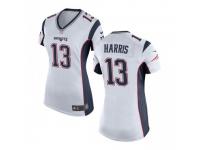 Game Women's Maurice Harris New England Patriots Nike Jersey - White