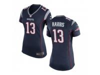 Game Women's Maurice Harris New England Patriots Nike Team Color Jersey - Navy Blue