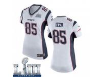 Game Women's Ryan Izzo New England Patriots Nike Super Bowl LIII Jersey - White