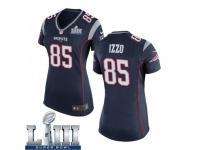 Game Women's Ryan Izzo New England Patriots Nike Team Color Super Bowl LIII Jersey - Navy Blue