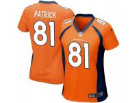 Game Women's Tim Patrick Denver Broncos Nike Team Color Jersey - Orange