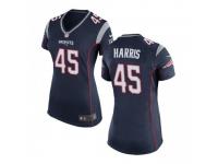 Game Women's Trent Harris New England Patriots Nike Team Color Jersey - Navy Blue