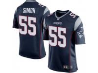 Game Youth John Simon New England Patriots Nike Team Color Jersey - Navy Blue