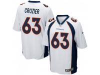 Game Youth Ryan Crozier Denver Broncos Nike Jersey - White