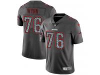 Isaiah Wynn Men's Limited Gray Static Jersey Nike NFL New England Patriots Vapor Untouchable #76