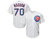 Joe Maddon Chicago Cubs Majestic 2015 Cool Base Player Jersey - White