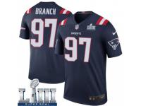 Legend Vapor Untouchable Men's Alan Branch New England Patriots Nike Color Rush Super Bowl LIII Jersey - Navy