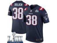 Legend Vapor Untouchable Men's Brandon Bolden New England Patriots Nike Color Rush Super Bowl LIII Jersey - Navy