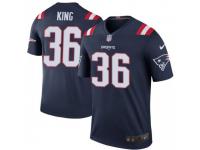 Legend Vapor Untouchable Men's Brandon King New England Patriots Nike Color Rush Jersey - Navy