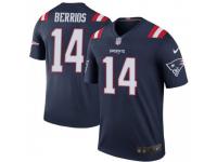 Legend Vapor Untouchable Men's Braxton Berrios New England Patriots Nike Color Rush Jersey - Navy