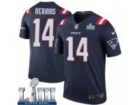 Legend Vapor Untouchable Men's Braxton Berrios New England Patriots Nike Color Rush Super Bowl LIII Jersey - Navy