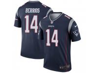 Legend Vapor Untouchable Men's Braxton Berrios New England Patriots Nike Jersey - Navy